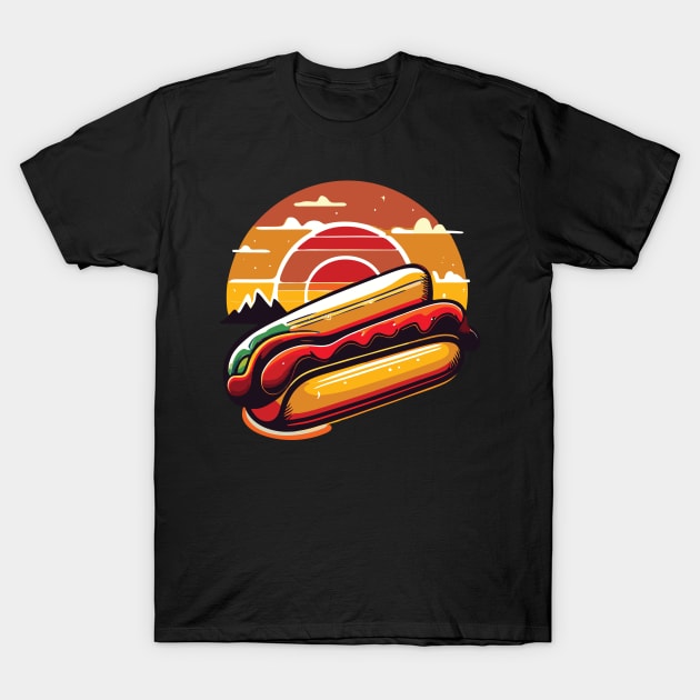 Hot Dog T-Shirt by remixer2020